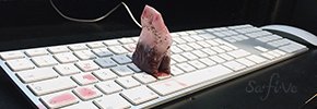 Tastatur mit Teebeutel zur Elektronikversicherung - SaFiVe GmbH & Co. KG Finanzen und Versicherungen in Aschaffenburg